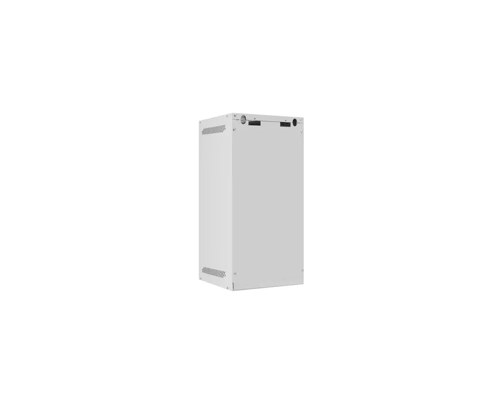 Сървърен шкаф Lanberg rack cabinet 10" wall-mount 12U/280x310 for self-assembly with glass door grey (flat pack) 6