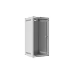 <span>Сървърен шкаф</span> Lanberg rack cabinet 10" wall-mount 12U/280x310 for self-assembly with glass door grey (flat pack) <span class='catalog-num-in-name'>WF10-2312-10S</span> - 