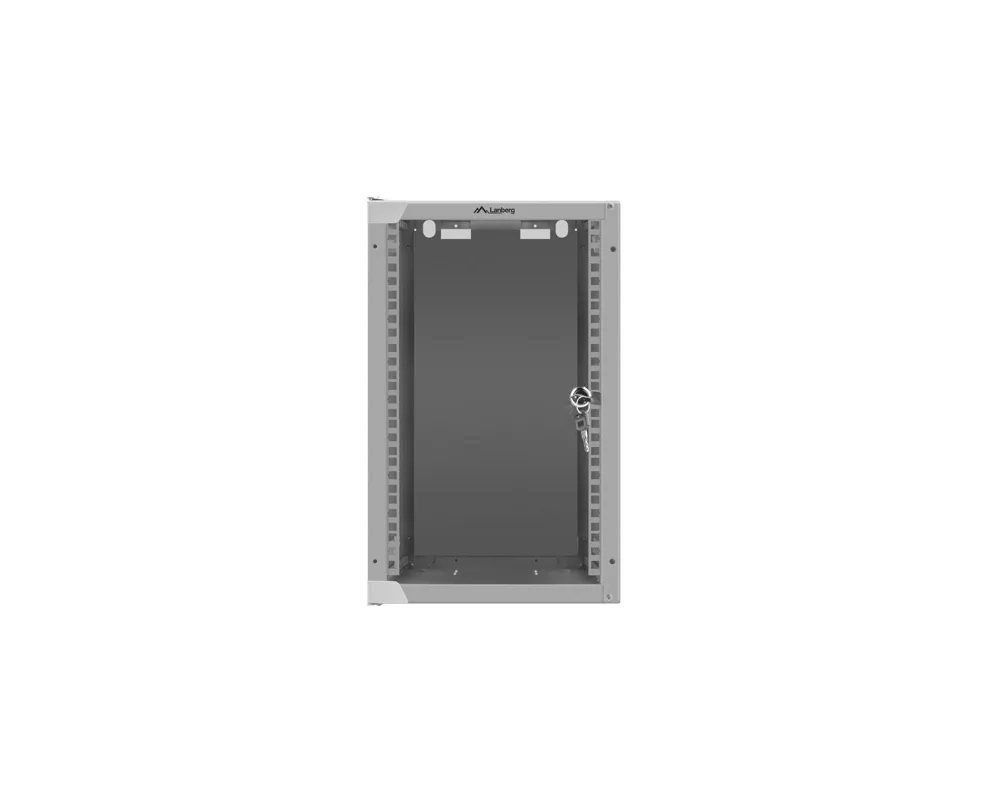 Сървърен шкаф Lanberg rack cabinet 10'' wall-mount 9U / 280x310 for self-assembly (flat pack) 2