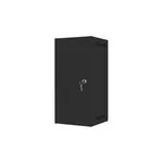 Сървърен шкаф Lanberg rack cabinet 10" wall-mount 12U/280x310 for self-assembly with metal door black (flat pack) 4