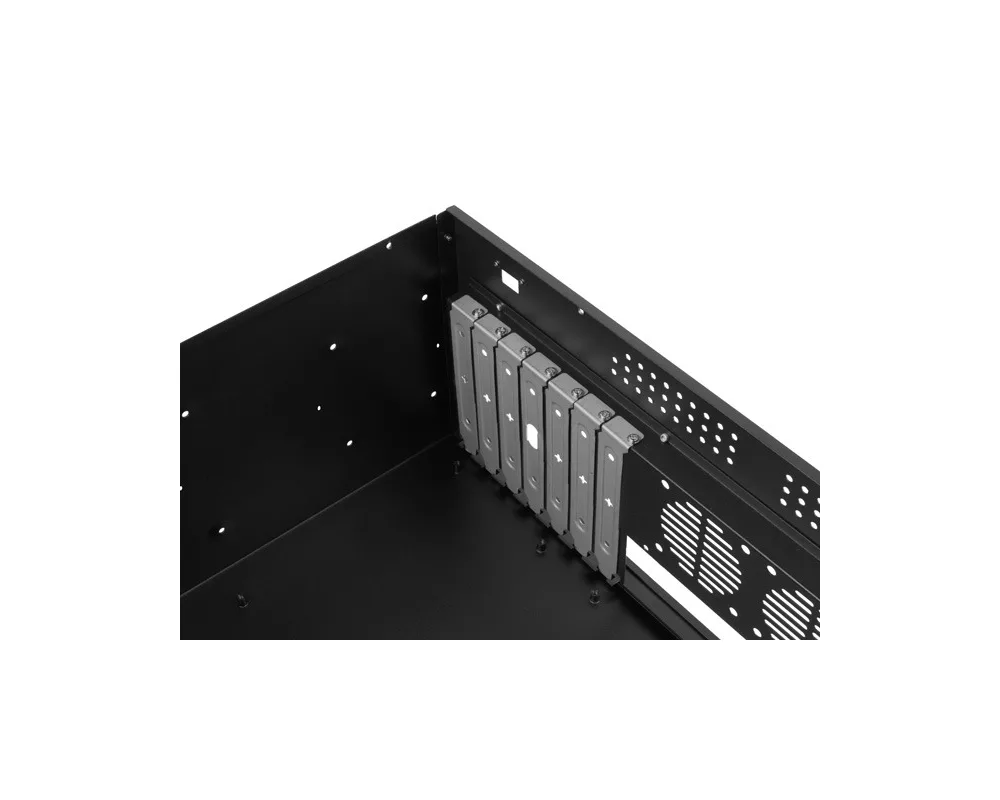 Сървърен шкаф Lanberg rackmount server chassis atx 350/10 19"/4U 7