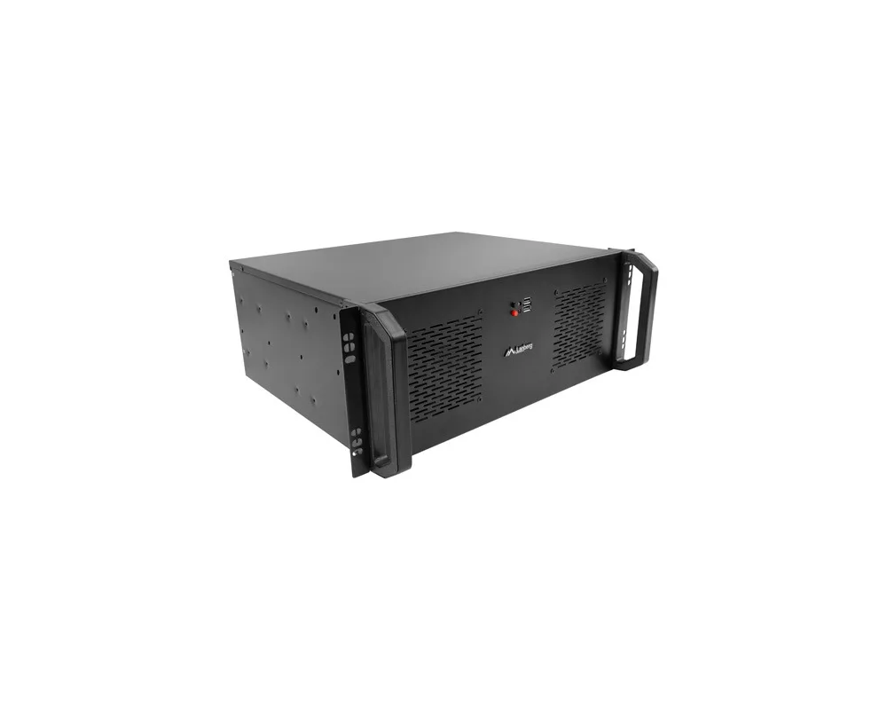 Сървърен шкаф Lanberg rackmount server chassis atx 350/10 19"/4U 2