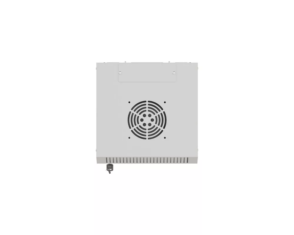 Сървърен шкаф Lanberg rack cabinet 10" wall-mount 4U/300x300 (flat pack) with glass door grey 4