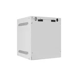 Сървърен шкаф Lanberg rack cabinet 10" wall-mount 6U/280x310 for self-assembly with metal door grey (flat pack) 5