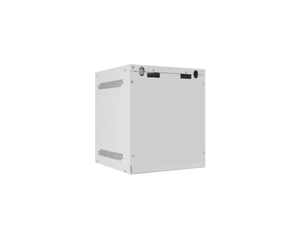 Сървърен шкаф Lanberg rack cabinet 10" wall-mount 6U/280x310 for self-assembly with metal door grey (flat pack) 5