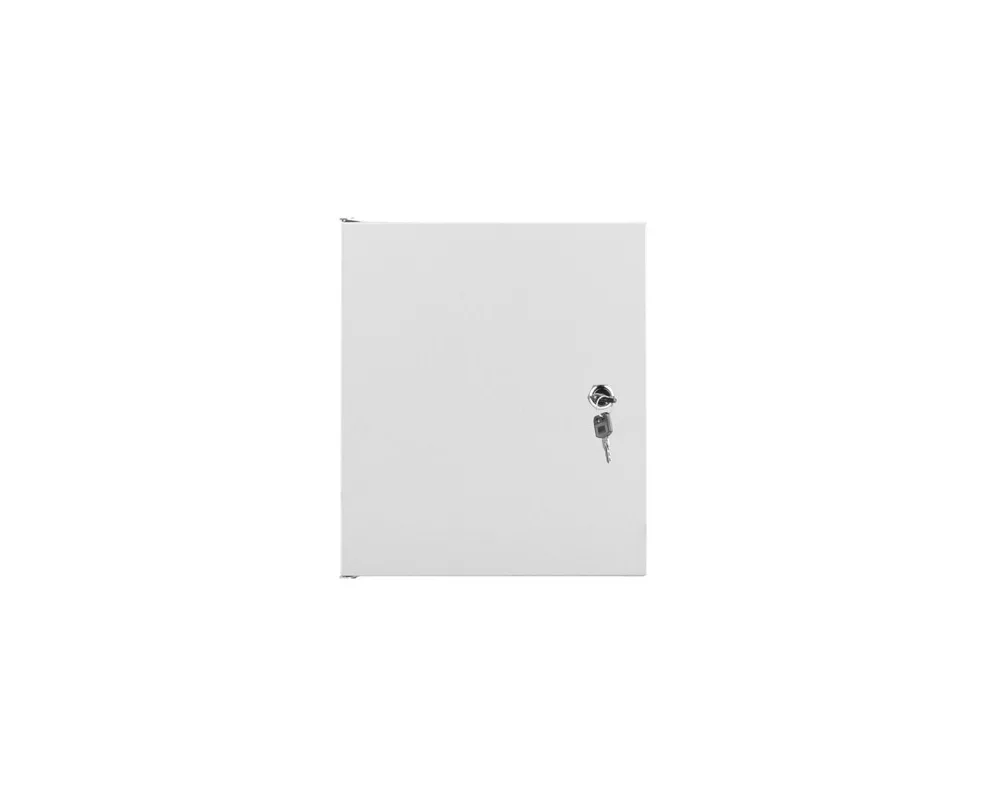 Сървърен шкаф Lanberg rack cabinet 10" wall-mount 6U/280x310 for self-assembly with metal door grey (flat pack) 3