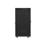 Сървърен шкаф Lanberg rack cabinet 19" free-standing 27U/800x1200 (flat pack) with glass door lcd 2