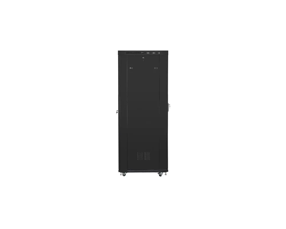 Сървърен шкаф Lanberg rack cabinet 19" free-standing 27U/800x1200 (flat pack) with mesh door lcd black 5