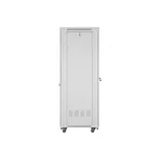 Сървърен шкаф Lanberg rack cabinet 19" free-standing 42U/600x800 (flat pack) with glass door lcd grey v2 5
