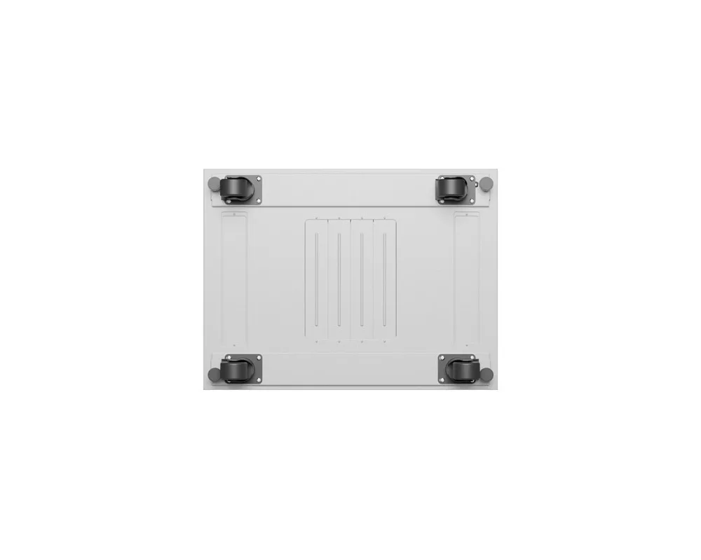 Сървърен шкаф Lanberg rack cabinet 19" free-standing 42U/600x800 (flat pack) with glass door lcd grey v2 11