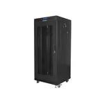 <span>Сървърен шкаф</span> Lanberg rack cabinet 19" free-standing 27U/600x600 (flat pack) with mesh door lcd black v2 <span class='catalog-num-in-name'>FF01-6627-23BL</span> - 