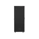 Сървърен шкаф Lanberg rack cabinet 19" free-standing 47U/800x1000 (flat pack) with glass door lcd black v2 2