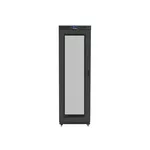 Сървърен шкаф Lanberg rack cabinet 19" free-standing 47U/800x1000 (flat pack) with mesh door lcd black v2 2
