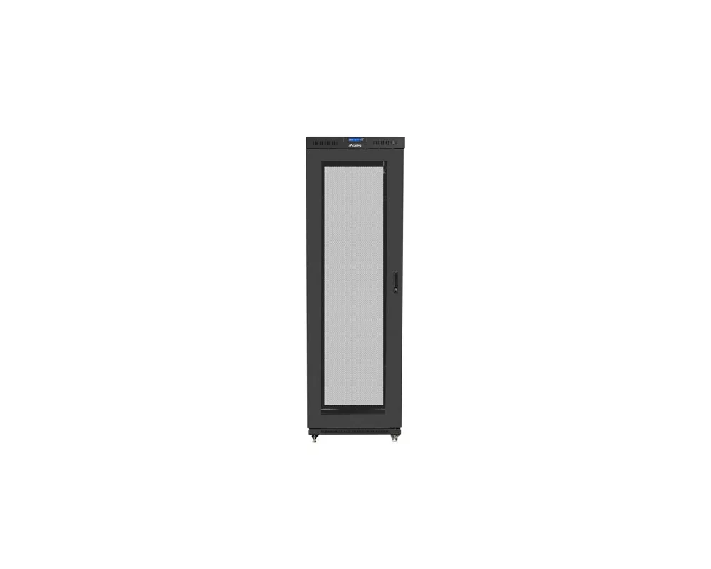 Сървърен шкаф Lanberg rack cabinet 19" free-standing 47U/800x1000 (flat pack) with mesh door lcd black v2 2