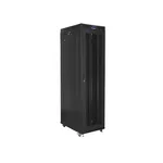 Сървърен шкаф Lanberg rack cabinet 19" free-standing 47U/800x1000 (flat pack) with mesh door lcd black v2 3