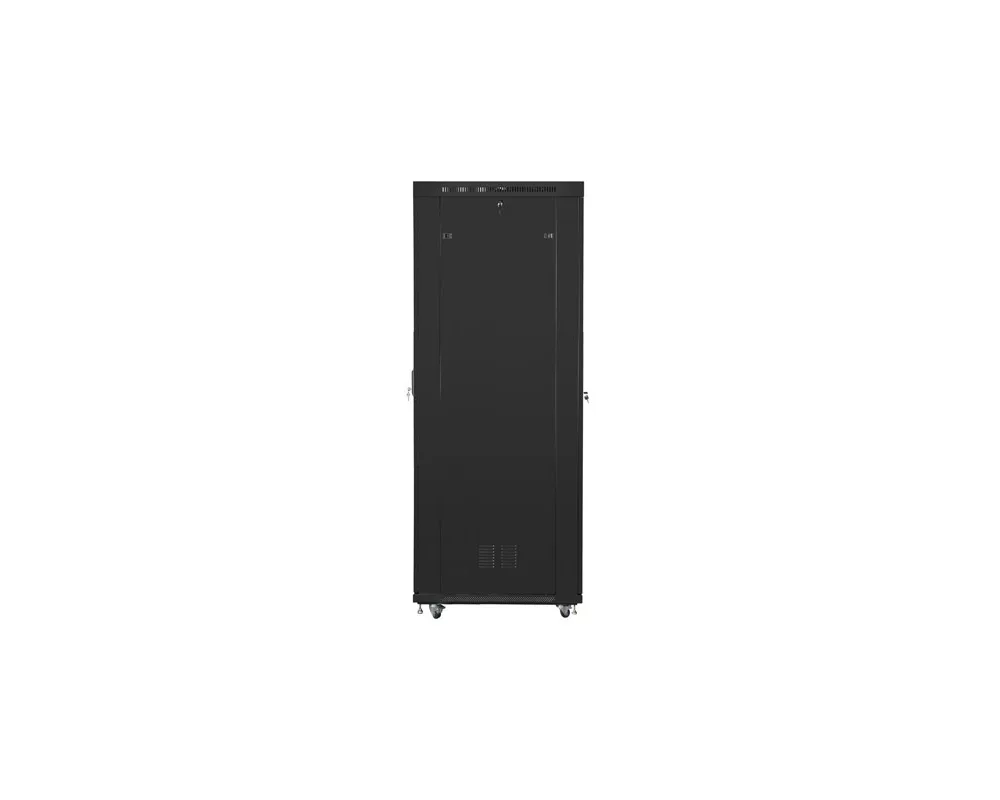 Сървърен шкаф Lanberg rack cabinet 19" free-standing 47U/800x1000 (flat pack) with mesh door lcd black v2 4