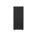 Сървърен шкаф Lanberg rack cabinet 19" free-standing 47U/800x1200 (flat pack) with glass door lcd black v2 4