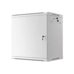Сървърен шкаф Lanberg rack cabinet 19" wall-mount 12U/600x450 for self-assembly with metal door grey (flat pack) 9
