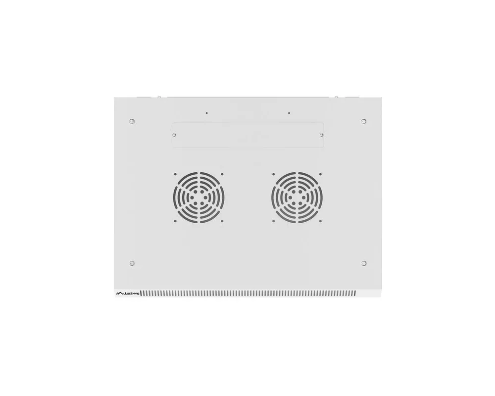Сървърен шкаф Lanberg rack cabinet 19" wall-mount 12U/600x450 for self-assembly with metal door grey (flat pack) 7