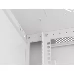 Сървърен шкаф Lanberg rack cabinet 19" wall-mount 12U/600x450 for self-assembly with metal door grey (flat pack) 3