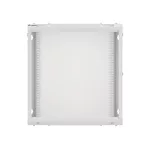 Сървърен шкаф Lanberg rack cabinet 19" wall-mount 12U/600x450 for self-assembly with metal door grey (flat pack) 15
