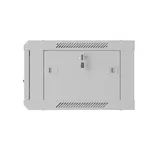 Сървърен шкаф Lanberg rack cabinet 19" wall-mount 4U/600x450 with perforated door grey (flat pack) 11
