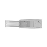 Сървърен шкаф Lanberg rack cabinet 19" wall-mount 4U/600x450 with perforated door grey (flat pack) 3