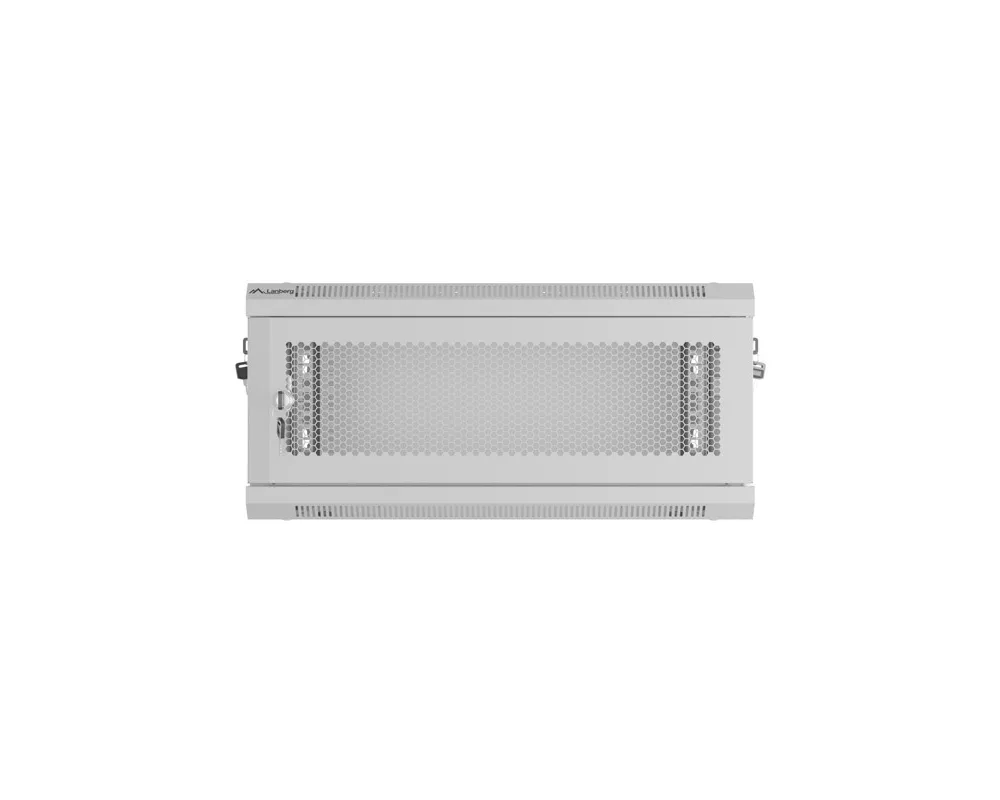Сървърен шкаф Lanberg rack cabinet 19" wall-mount 4U/600x450 with perforated door grey (flat pack) 9