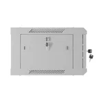 Сървърен шкаф Lanberg rack cabinet 19" wall-mount 4U/600x450 with perforated door grey (flat pack) 10
