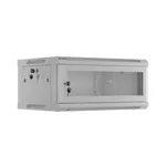 <span>Сървърен шкаф</span> Lanberg rack cabinet 19" wall-mount 4U/600x450 with perforated door grey (flat pack) <span class='catalog-num-in-name'>WF01-6404-23S</span> - 