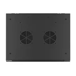 Сървърен шкаф Lanberg rack cabinet 19" wall-mount 6U/600x450 for self-assembly with metal door black (flat pack) 5