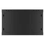 Сървърен шкаф Lanberg rack cabinet 19" wall-mount 6U/600x450 for self-assembly with metal door black (flat pack) 4