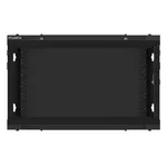 Сървърен шкаф Lanberg rack cabinet 19" wall-mount 6U/600x450 for self-assembly with metal door black (flat pack) 15