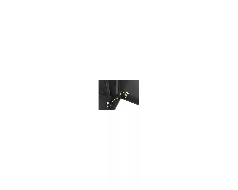 Сървърен шкаф Lanberg rack cabinet 19" wall-mount 6U/600x450 for self-assembly with metal door black (flat pack) 10