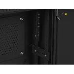 Сървърен шкаф Lanberg rack cabinet 19" wall-mount 4U+3u/540x200 low-profile black (assembled) 6