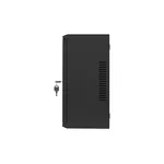 Сървърен шкаф Lanberg rack cabinet 19" wall-mount 4U+3u/540x200 low-profile black (assembled) 11