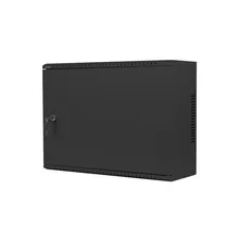  Lanberg rack cabinet 19" wall-mount 4U+3u/540x200 low-profile black (assembled) 902818 WAF1-5203-04-00B на топ цена - PIC.bg