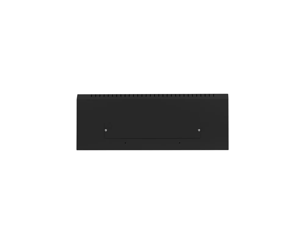 Сървърен шкаф Lanberg rack cabinet 19" wall-mount 4U+3u/540x200 low-profile black (assembled) 12