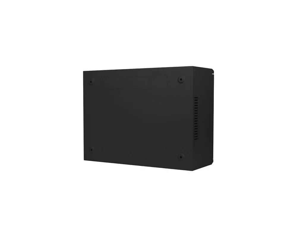 Сървърен шкаф Lanberg rack cabinet 19" wall-mount 4U+3u/540x200 low-profile black (assembled) 2