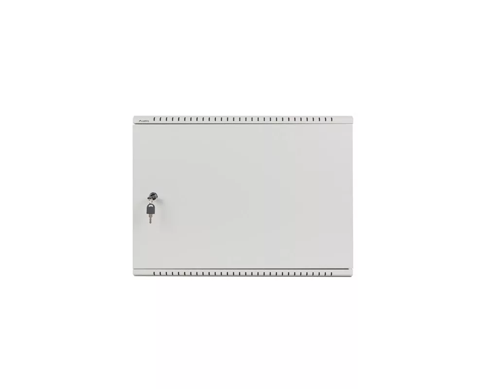 Сървърен шкаф Lanberg rack cabinet 19" wall-mount 4U+3u/540x200 low-profile grey (assembled) 12