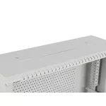 Сървърен шкаф Lanberg rack cabinet 19" wall-mount 4U+3u/540x200 low-profile grey (assembled) 3