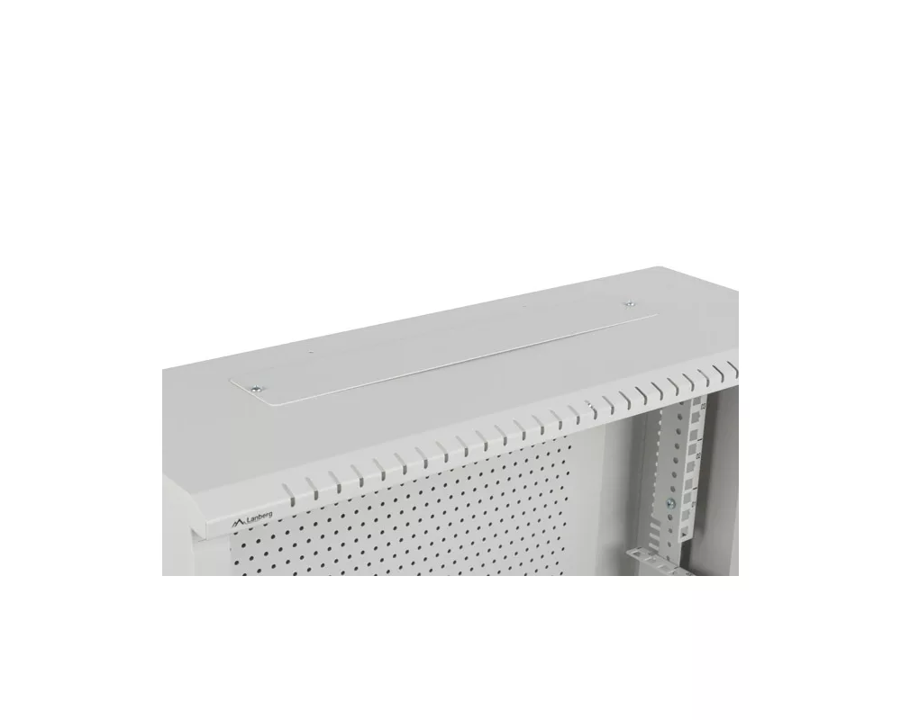 Сървърен шкаф Lanberg rack cabinet 19" wall-mount 4U+3u/540x200 low-profile grey (assembled) 3