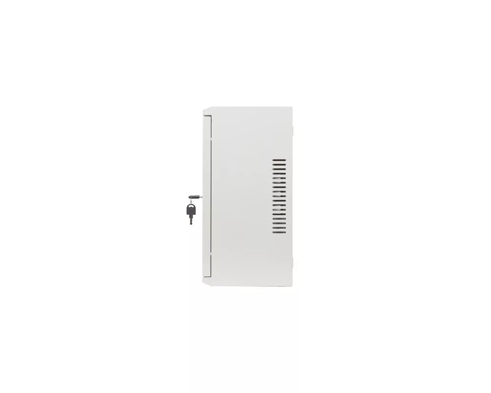 Сървърен шкаф Lanberg rack cabinet 19" wall-mount 4U+3u/540x200 low-profile grey (assembled) 11