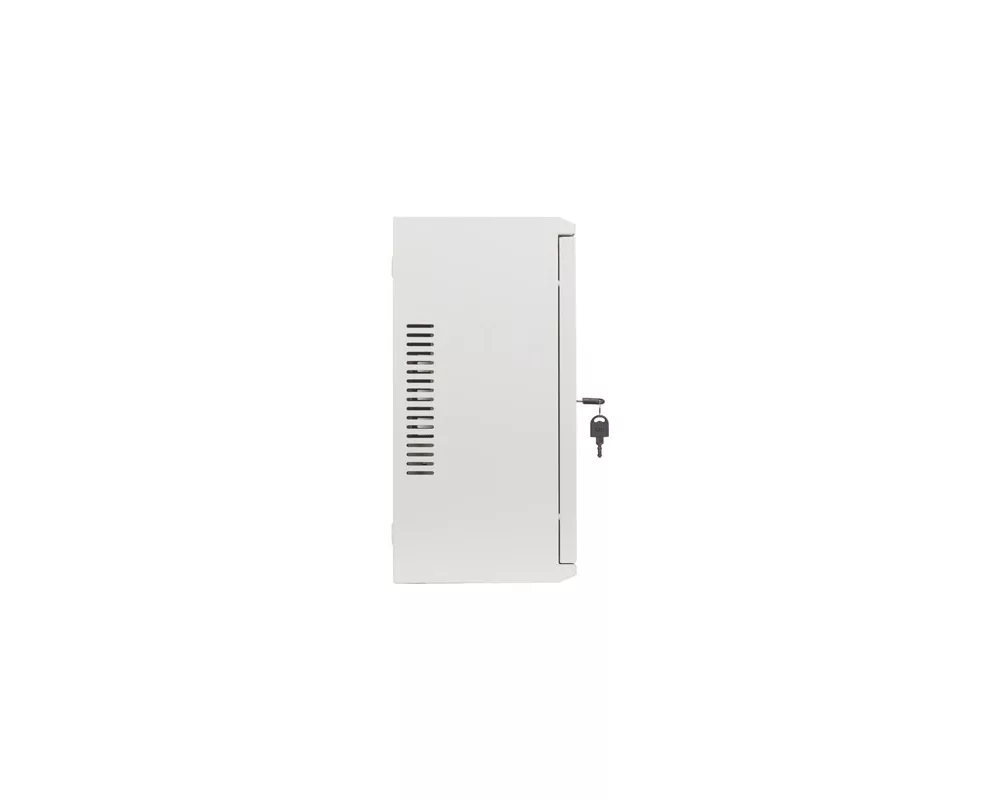 Сървърен шкаф Lanberg rack cabinet 19" wall-mount 4U+3u/540x200 low-profile grey (assembled) 7