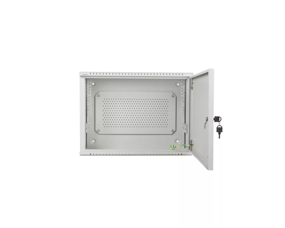 Сървърен шкаф Lanberg rack cabinet 19" wall-mount 4U+3u/540x200 low-profile grey (assembled) 15