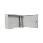 Сървърен шкаф Lanberg rack cabinet 19" wall-mount 4U+3u/540x200 low-profile grey (assembled) 13
