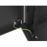 Сървърен шкаф Lanberg rack cabinet 19" wall-mount 6U/600x600 for self-assembly with metal door black (flat pack) 5