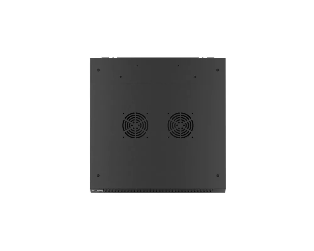 Сървърен шкаф Lanberg rack cabinet 19" wall-mount 6U/600x600 for self-assembly with metal door black (flat pack) 9