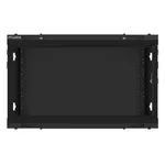 Сървърен шкаф Lanberg rack cabinet 19" wall-mount 6U/600x600 for self-assembly with metal door black (flat pack) 10