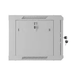 Сървърен шкаф Lanberg rack cabinet 19" wall-mount 6U/600x450 with perforated door grey (flat pack) 8